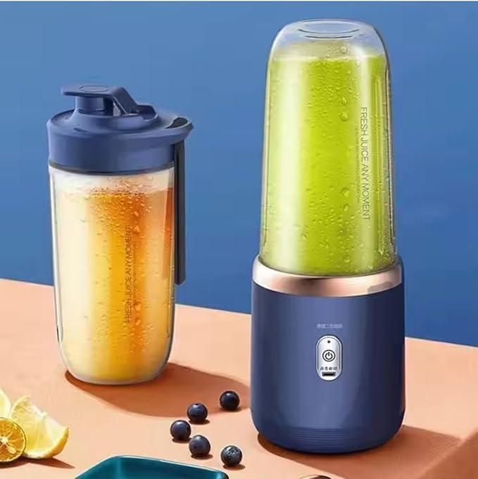 Portable Mini Juicer – USB Rechargeable Blender for Travel & Home